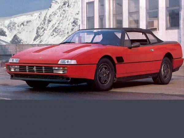 Ferrari 412 Scaglietti cabriolet prototipo 1986 vue AV - photo : Scaglietti