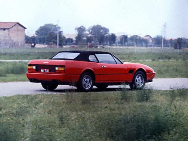 Ferrari 412 Scaglietti cabriolet prototipo 1986 vue AR - photo : Scaglietti