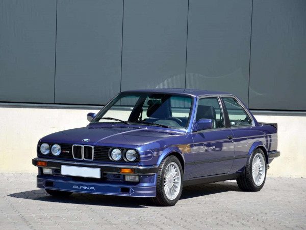 Alpina B6 2.8 deux portes 1984-1986 vue AV - photo : auteur inconnu