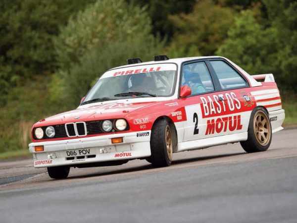 BMW M3 E30 Rallye 1987-1989 - photo : auteur inconnu