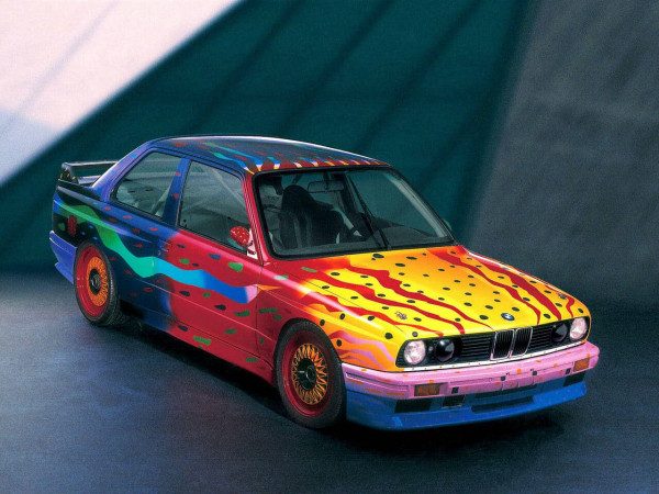 BMW M3 E30 Art Car by Ken Done 1989 vue AV - photo BMW