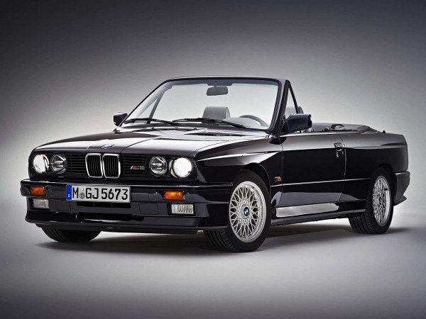 BMW M3 E30 cabriolet 1988-1991 vue AV - photo BMW