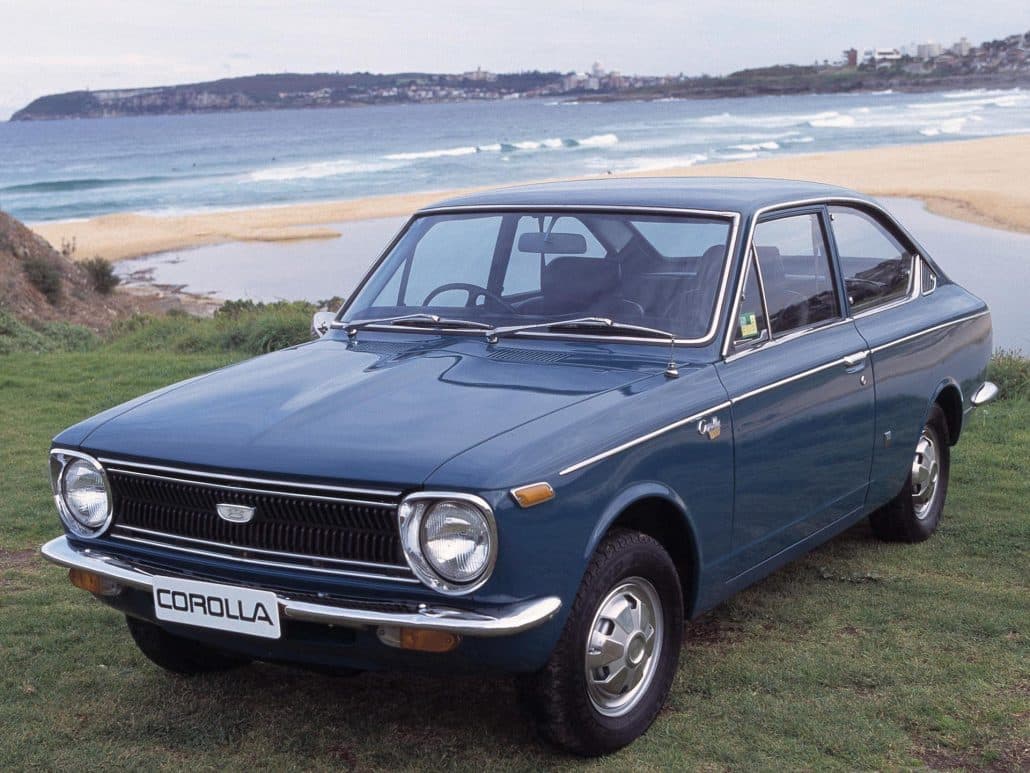 Historique Toyota Corolla Sprinter 1968-1969 fiche technique