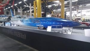 The Blue Flame, voiture du record de 1970