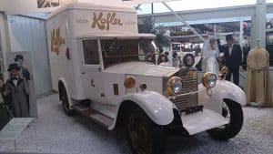 Une fourgonnette Rolls Royce Twenty de la fin des années 1920