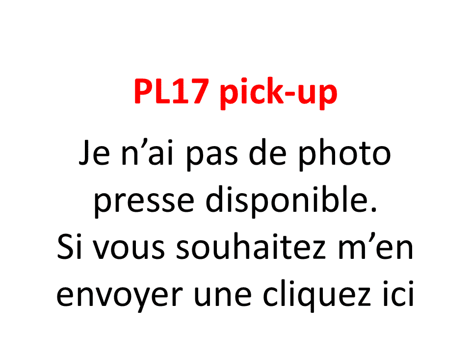 Panhard PL17 Pick-up 1959-1964