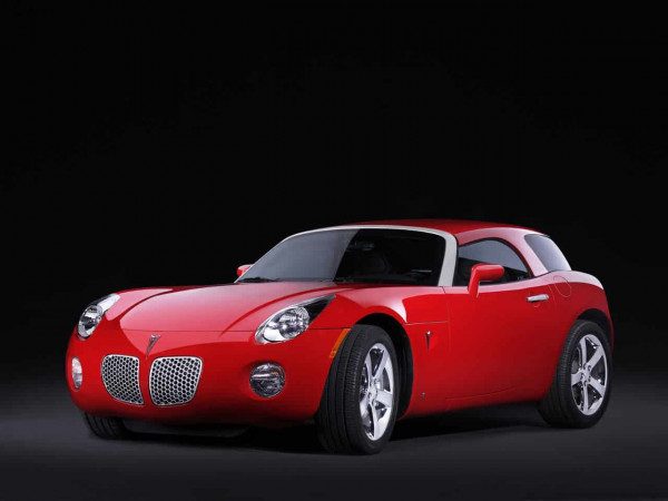 Pontiac Solstice Hard-top concept Détroit 2006 vue AV - photo EDAG