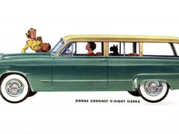 Dodge Coronet Sierra 1953 - illustration Chrysler