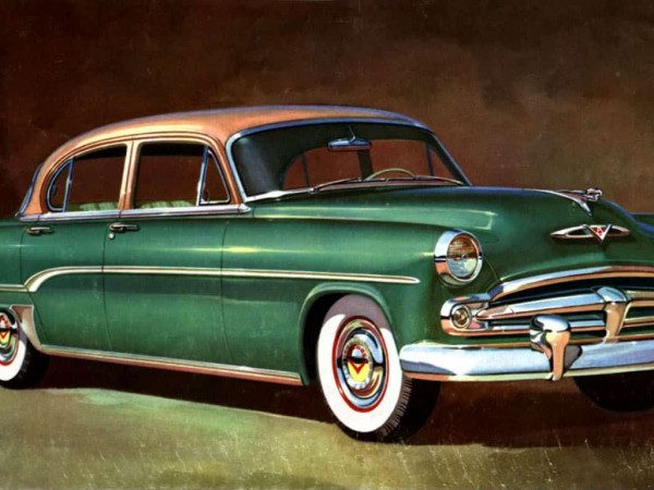 Dodge Coronet Sedan 1954 - illustration Chrysler