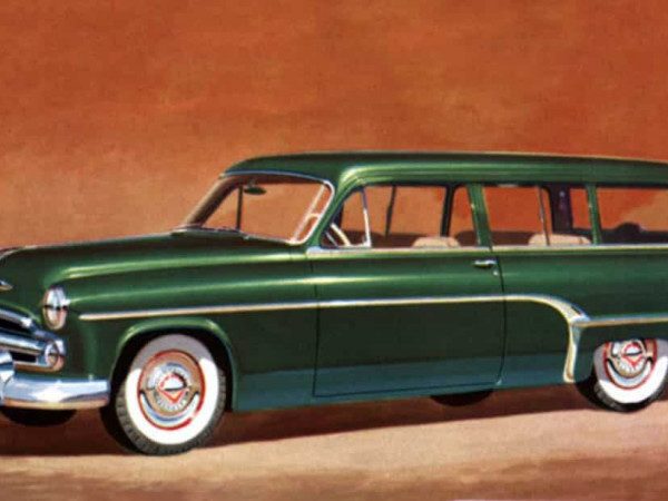 Dodge Coronet Suburban 1954 - illustration Chrysler