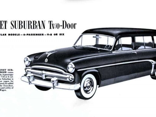 Dodge Coronet Suburban 1954 - illustration Chrysler