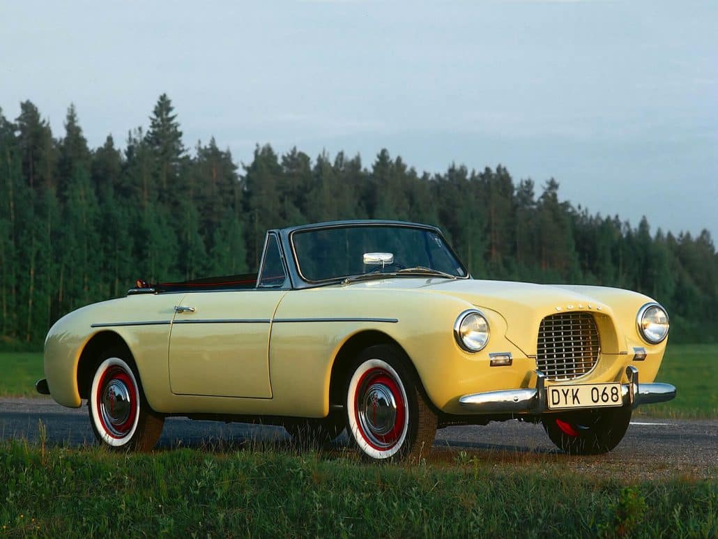 Volvo P1900 Sport 1956-1957 vue AV - photo Volvo