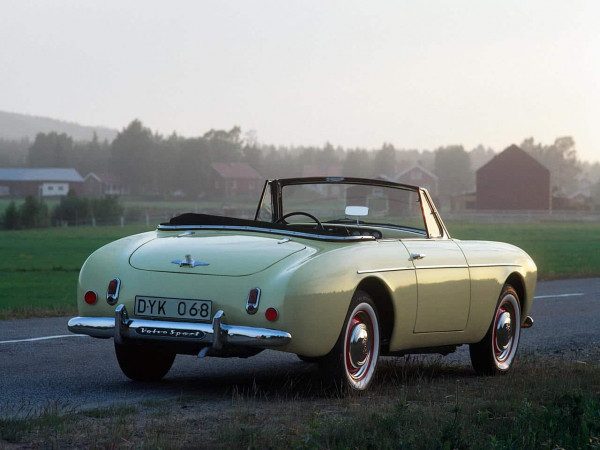 Volvo P1900 Sport 1956-1957 vue AR - photo Volvo