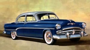 Dodge Royal Sedan 1954 - illustration Chrysler