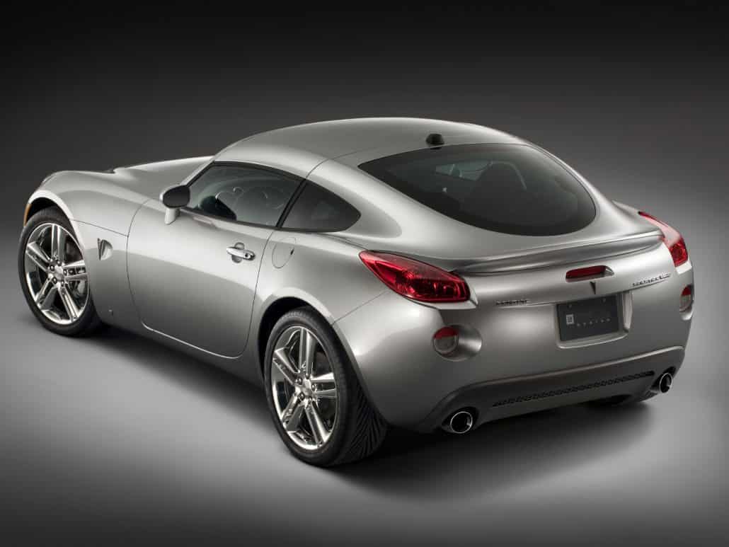 Pontiac Solstice Coupe 2008-2009 toit rigide en place - photo GM