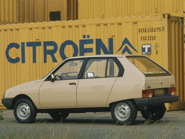 Citroën Visa Entreprise 1982-1988 vue AR - photo Citroën