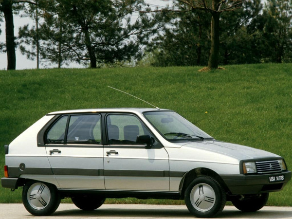 Citroën Visa 14 TRS 1984-1987 vue AV - photo Citroën