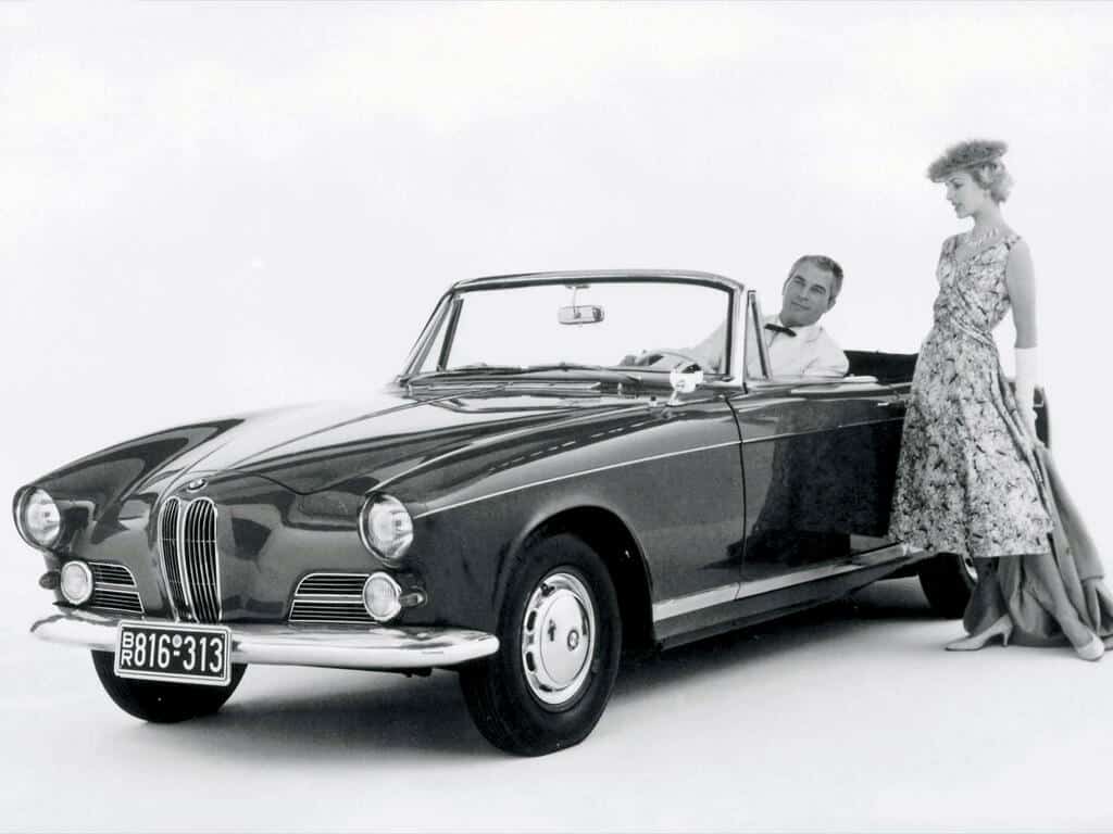 BMW 503 cabriolet 1956-1957 - photo BMW