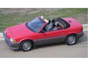 Honda Civic CRX roadster Straman 1984-1987 - photo Straman
