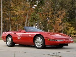 Chevrolet Corvette Convertible Brickyard 400 Official-car 1994 - photo Ed Baumgarten