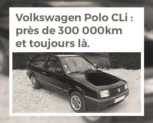 Volkswagen Polo CLi : près de 300 000 km et toujours là