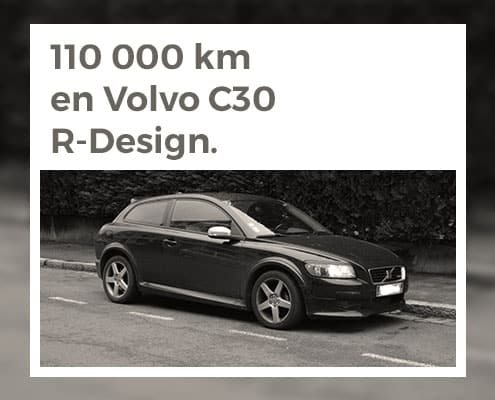 110 000 km en Volvo C30 R-Deisgn