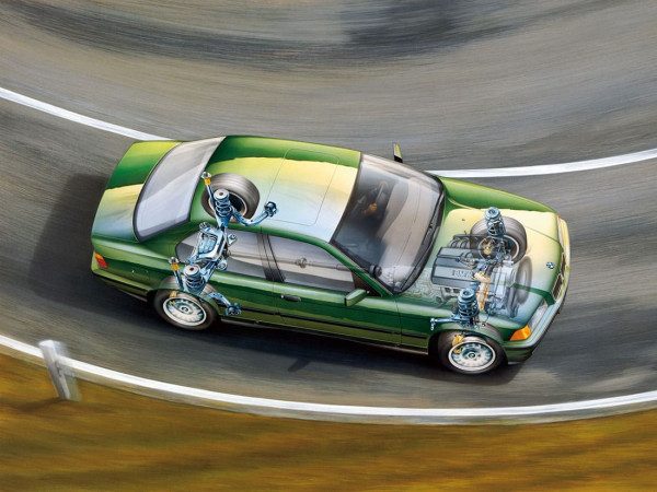 BMW Série 3 E36 1990-1998 éclaté technique - photo BMW