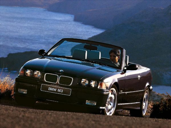 BMW M3 E36 Cabriolet 1996-1999 vue AV - photo BMW