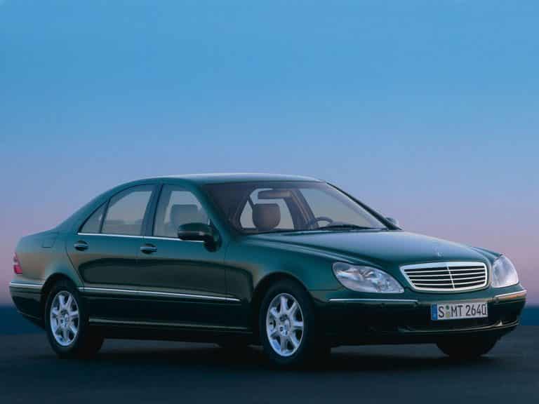 Mercedes Classe S 2001 vue AV - photo Mercedes-Benz