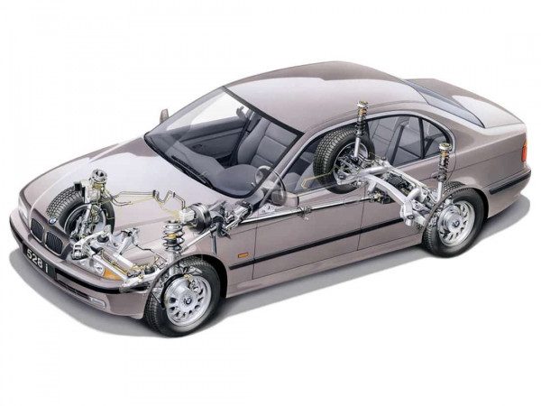 BMW Série 5 E39 1995-2000 éclaté technique - photo BMW