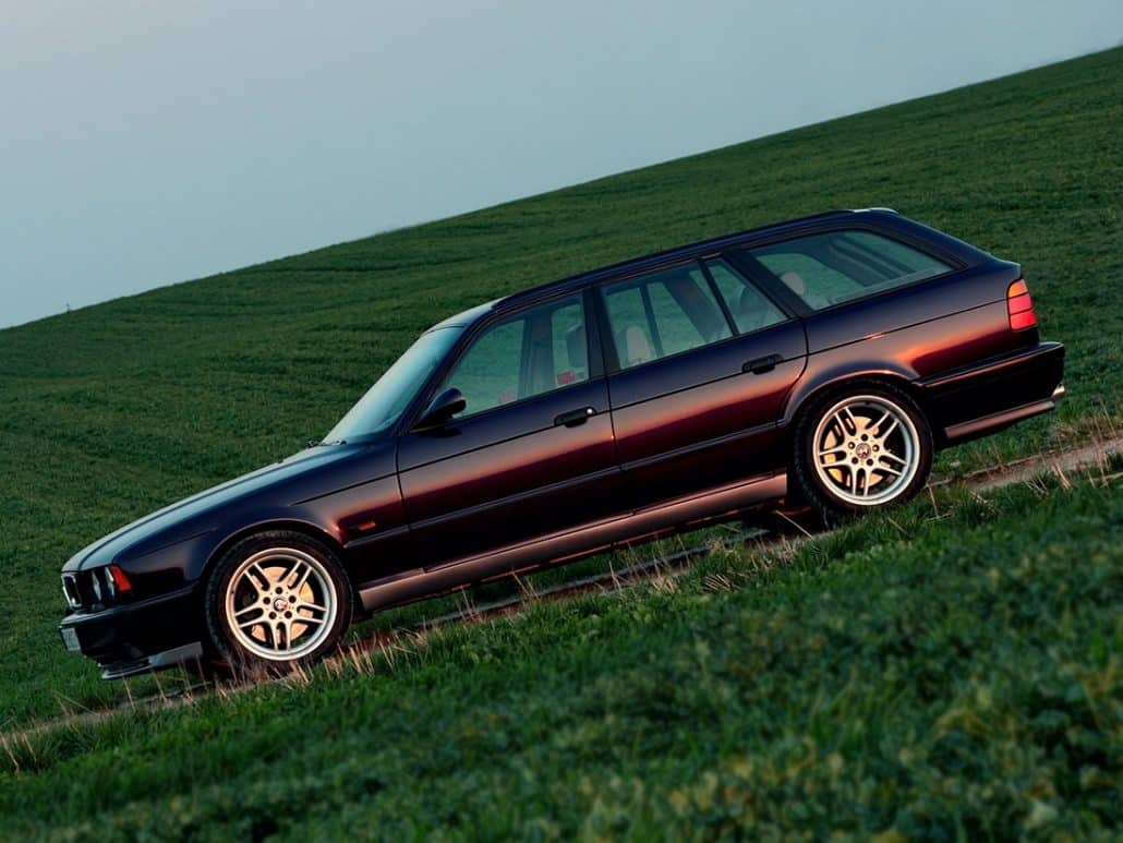 BMW 535i E34 gris métallisé 1/18 serie