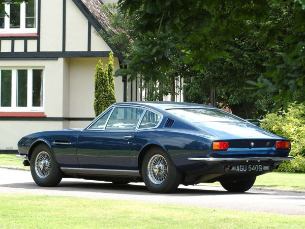 Aston Martin DBS Vantage 1967-1972 vue AR - photo : auteur inconnu DR