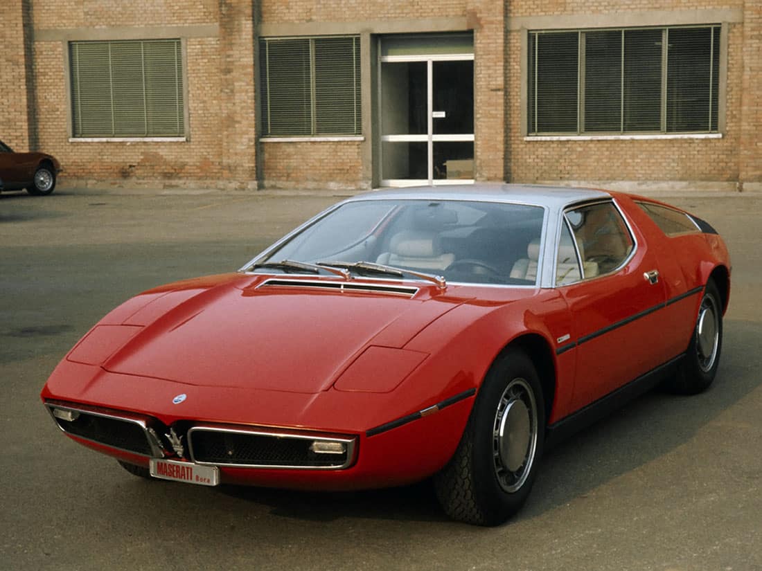 ALEZAN MODELS Maserati Bora Evoluzione 1973 - Kit 1/43 1ère Version Gris Résine - Miniature Voiture De Collection