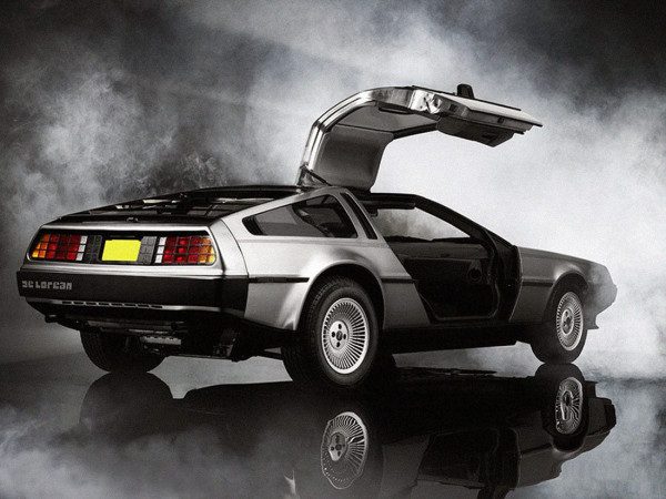 DeLorean DMC-12 1981 vue AR - photo DMC