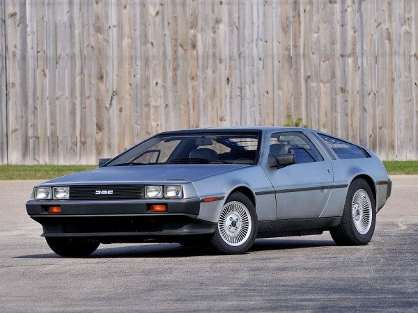 DeLorean DMC-12 1982 vue AV - photo : auteur inconnu DR