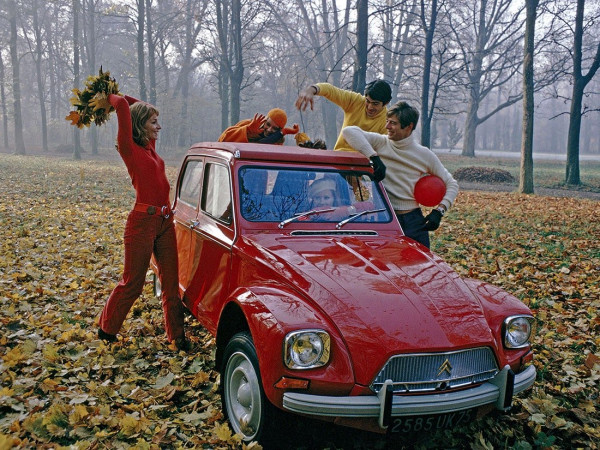 Citroën Dyane 1967-1969 vue AV - photo Citroën