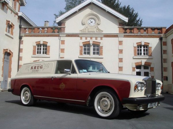 Rolls Royce Silver Shadow II Krug Delivery 1979 - photo : auteur inconnu DR