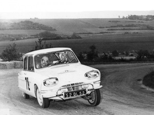 Citroën Ami 6 en rallye - photo : Archives Patrick Lemaire