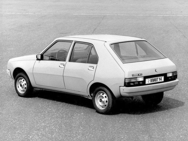 Renault 14 TL 1976-1979 vue AR - photo Renault