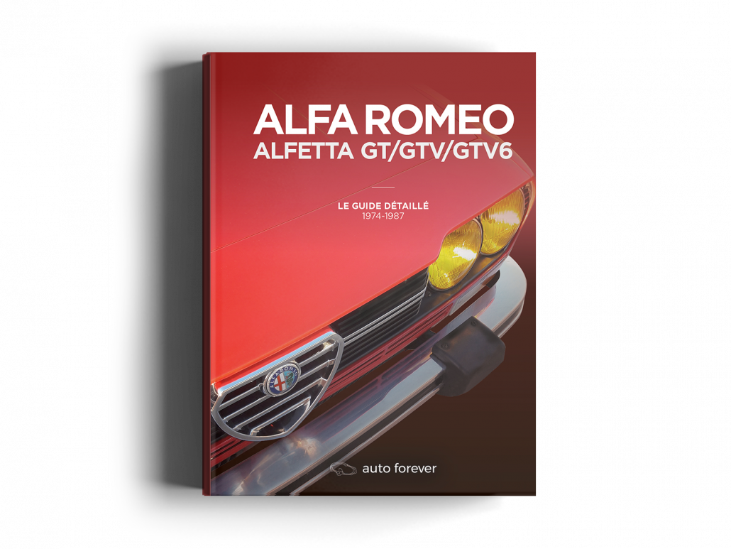 Couverture du Guide détaillé de l'Alfa Romeo Alfetta GT/GTV/GTV6