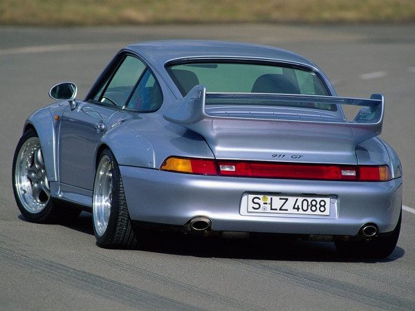 Porsche 911 GT2 type 993 vue AR 1995-1997 photo Porsche AG