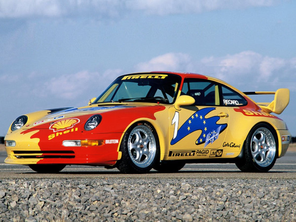 Porsche 911 Carrera Cup 3.8 type 993 vue AV 1995-1997 photo Porsche AG