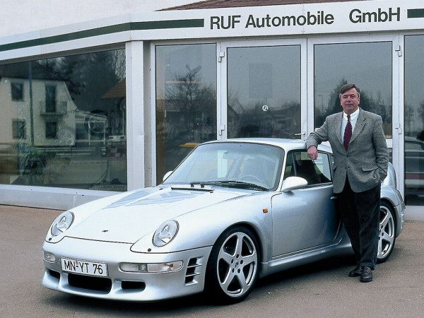 Porsche 911 type 993 Ruf CTR2 vue AV 1995-1997 photo RUF