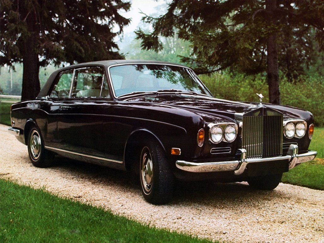 Rolls Royce Corniche Coupe 1971-1977 vue AV - photo Rolls Royce