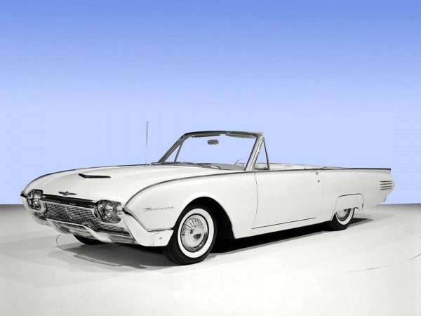 Ford Thunderbird convertible 1961 vue AV - photo Ford