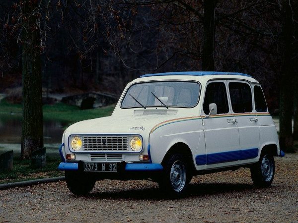 Renault 4 Jogging vue AV 1981 photo Renault