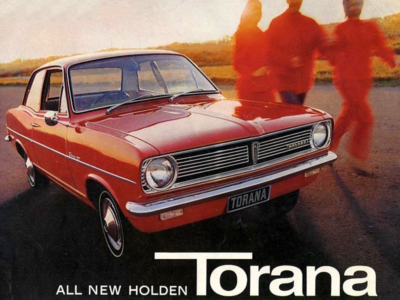 Holden Torana HB berline 2 portes 1967-1969 vue AV - photo GMH
