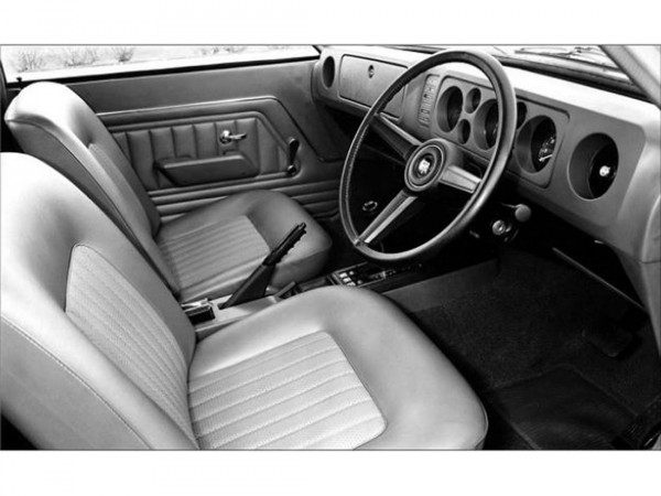 Vauxhall Firenza Sport SL 1972-1973 intérieur - photo Vauxhall