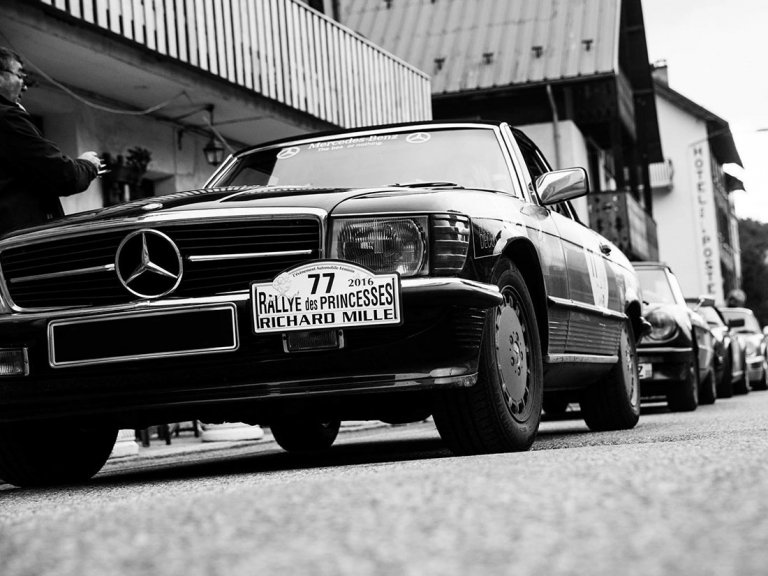 Mercedes 300 SL R107 1986 - photo Aurélie Baulu