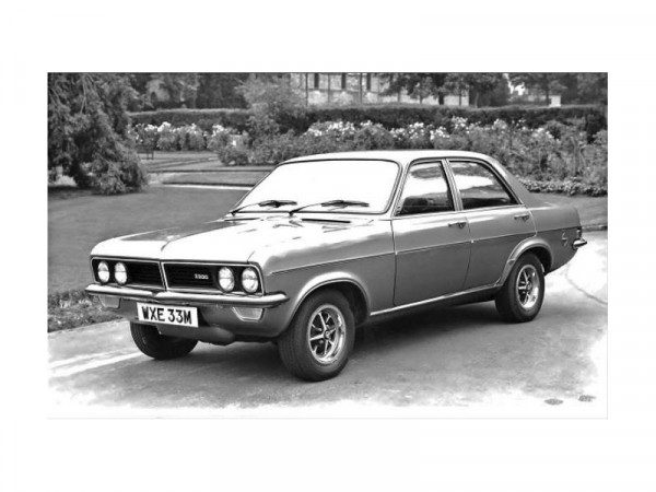 Vauxhall Magnum berline 4 portes 1973-1977 vue AV - photo Vauxhall